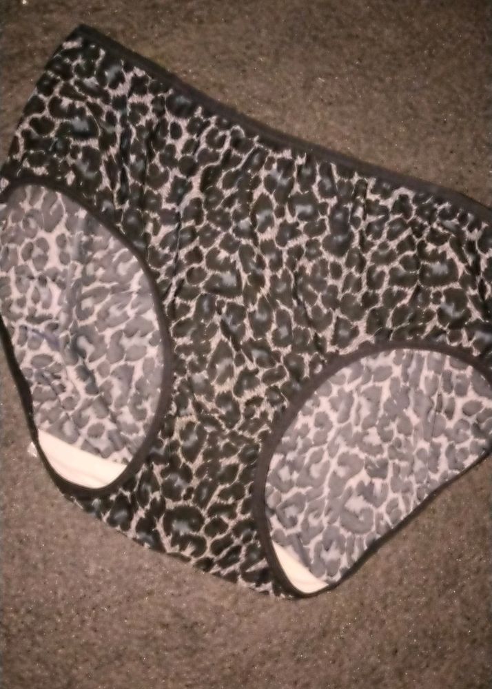 ❤️50 Times Use Cheeta Print  Brief/Panty I Xl