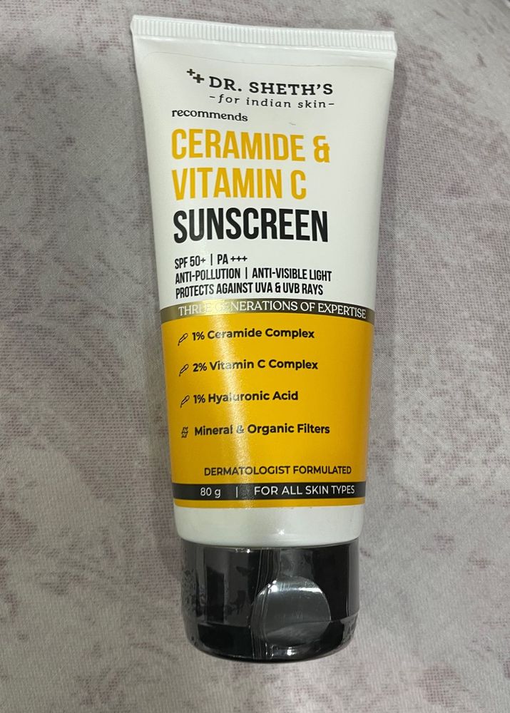 CERAMIDE & VIT C SUNSCREEN