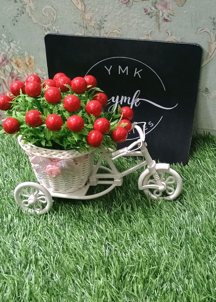 YMKE Tricyle Flower Basket