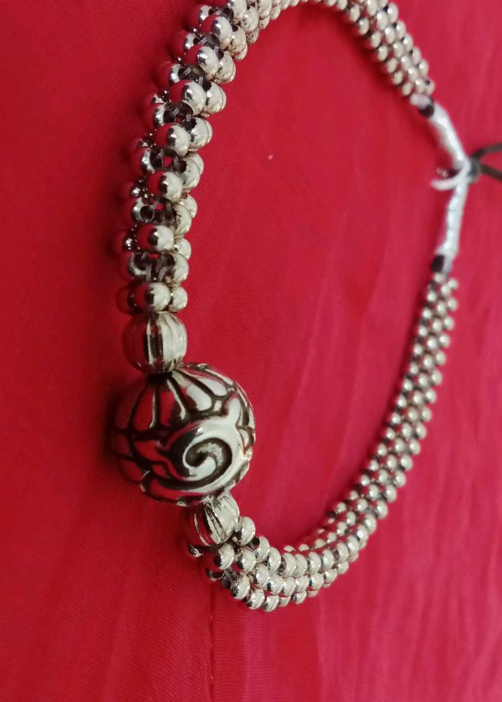 Oxidised Neck Piece, Thushi,Or Choker