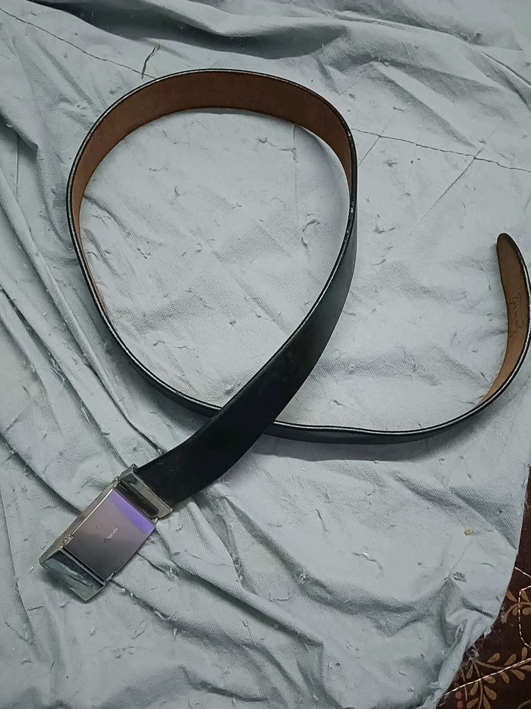 Men Leather Belt Size 34