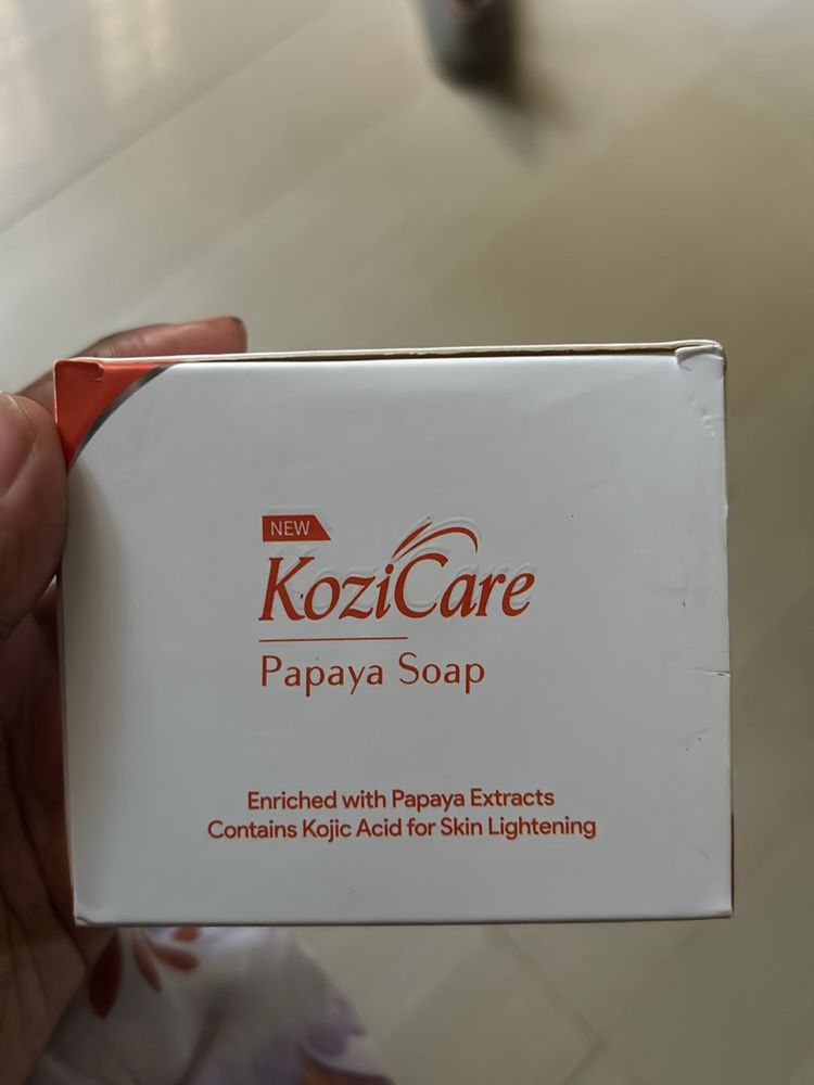 Kozicare Skin Whitening Papaya Soap (3pcs)