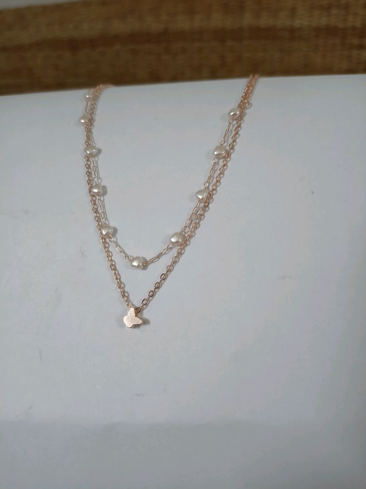 Brand New Rosegold Necklace