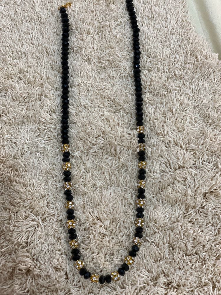 Black Beads Chain