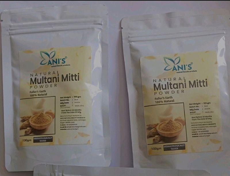 Natural Multani Mitti (Pack Of 2)