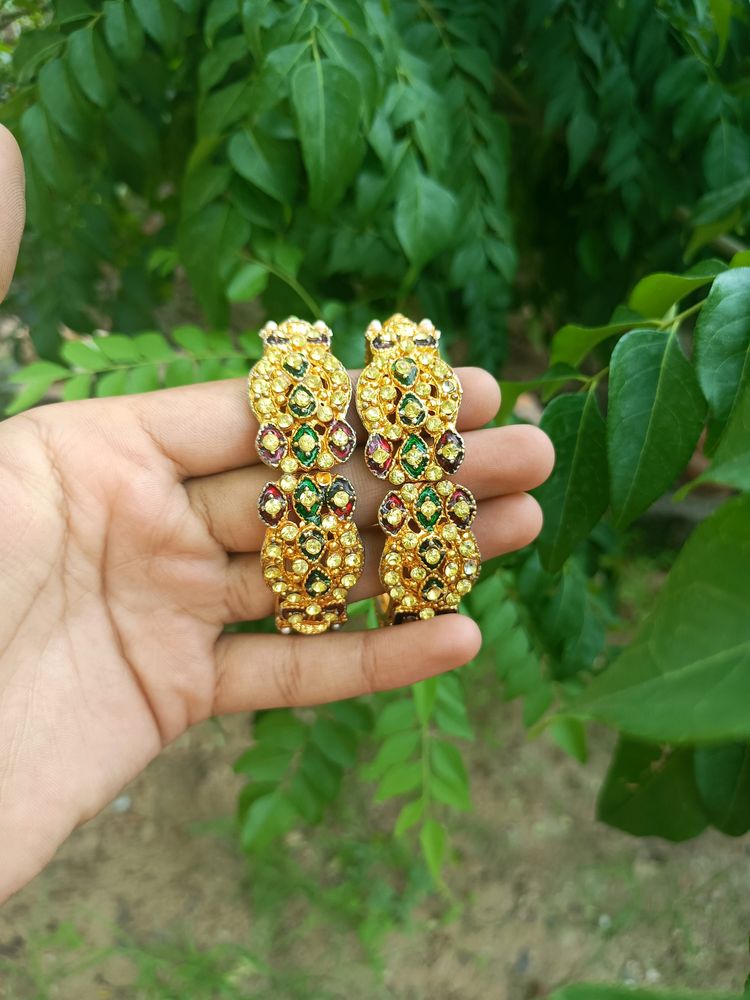 Marwari Krishna Morpankh Saree Bangles