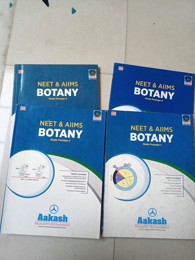 NEET/AIMS aakash Botony Books