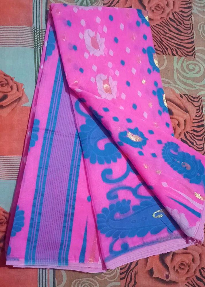 COTTON JAMDANI SAREE