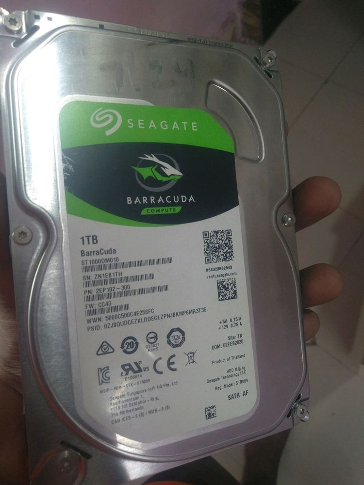 Brand New 1Tb Harddisk