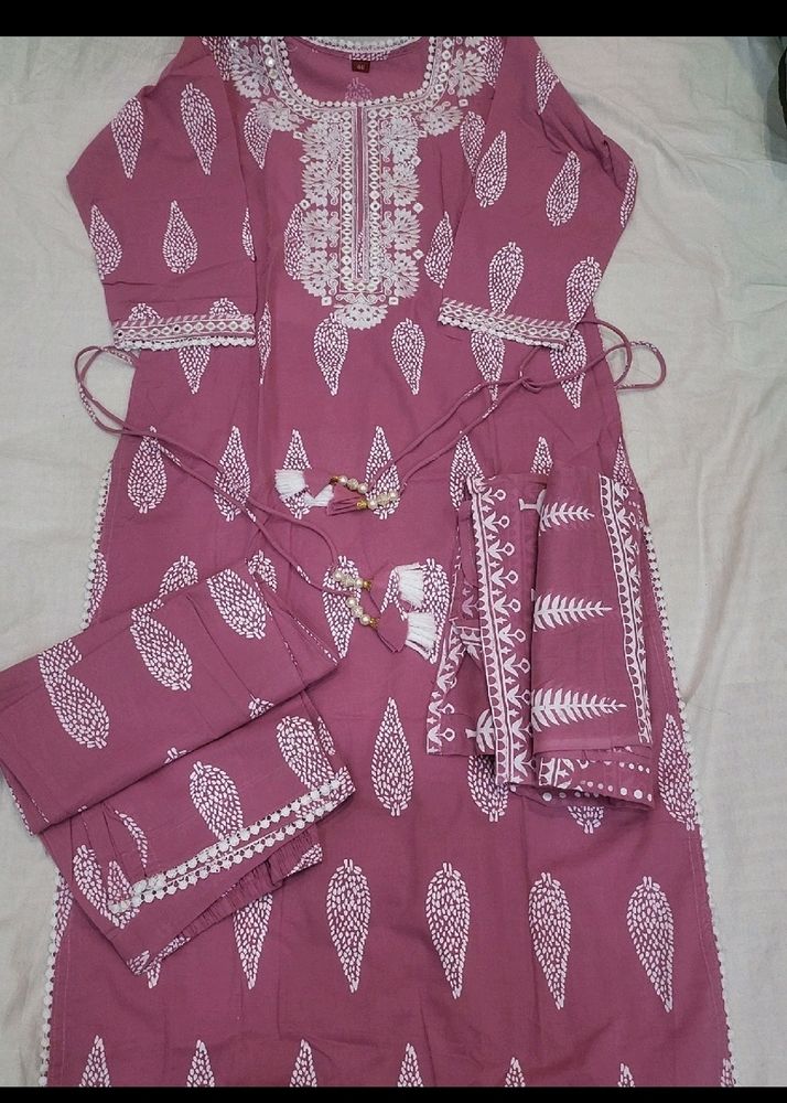 Diwali Offer new Kurta Pant And Dupatta Set