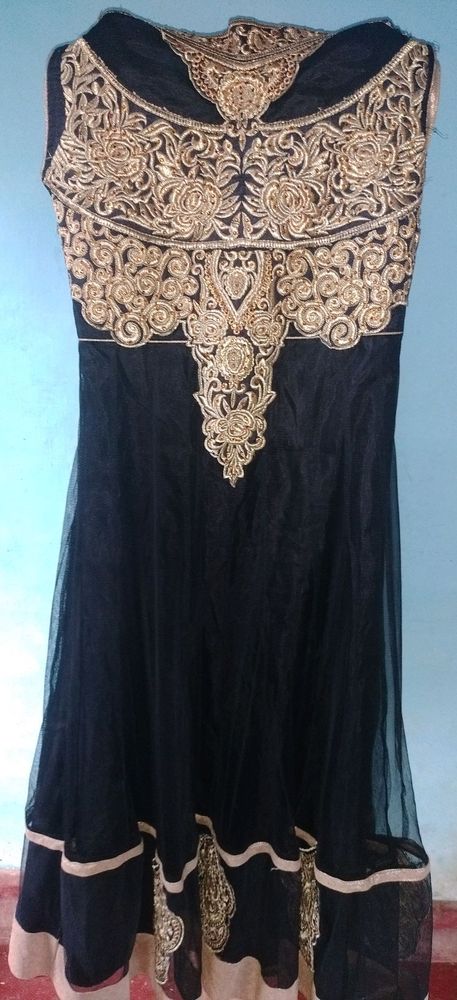 Anarkali black dress