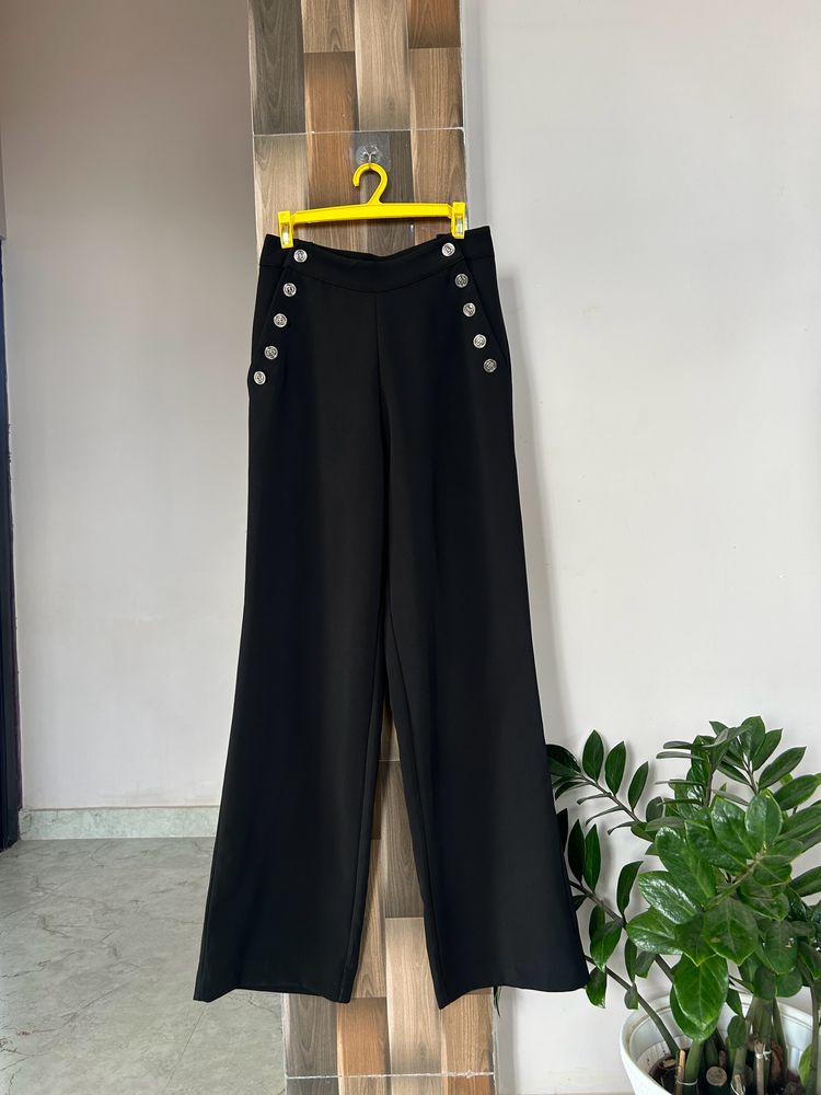 High Quality Button Up Pocket Trousers