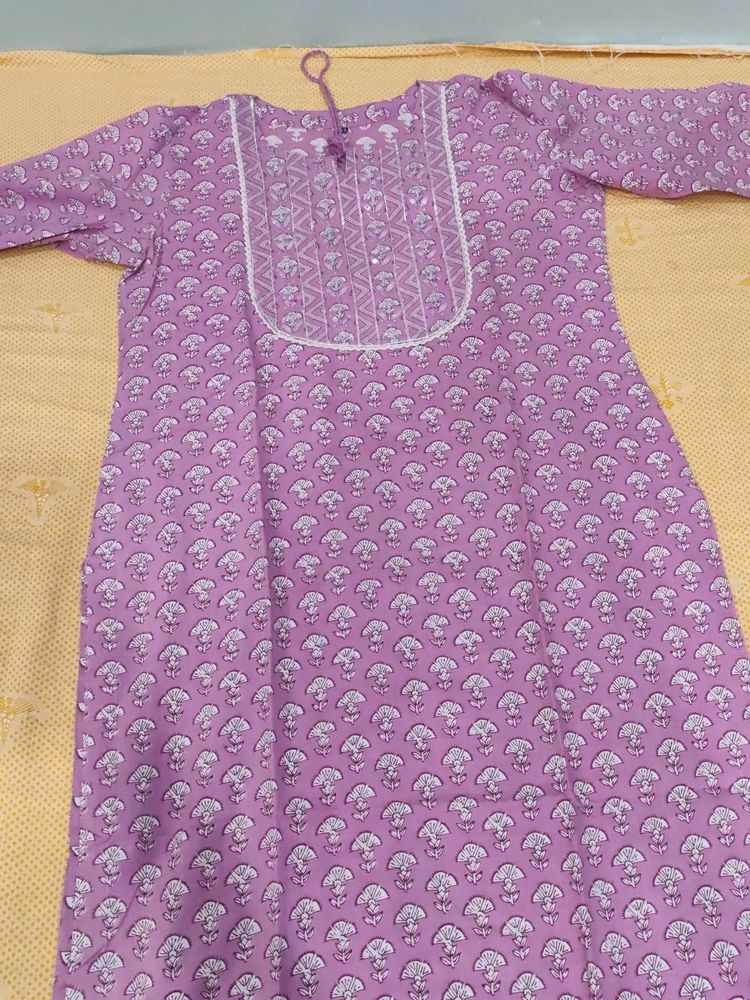 Kurta Set(Magenta)