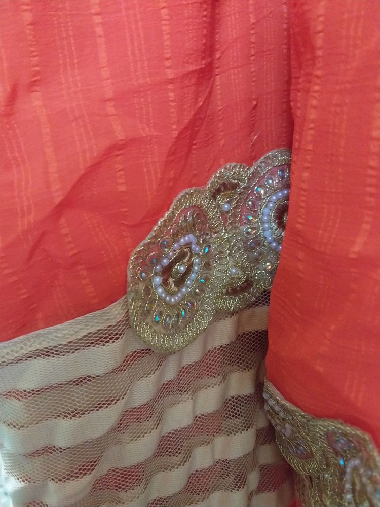 Saree Net Borders