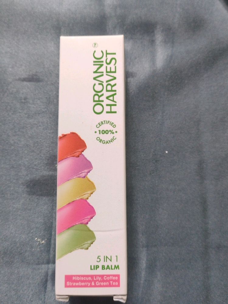 Organic Harvest 5 In 1 Lip Balm