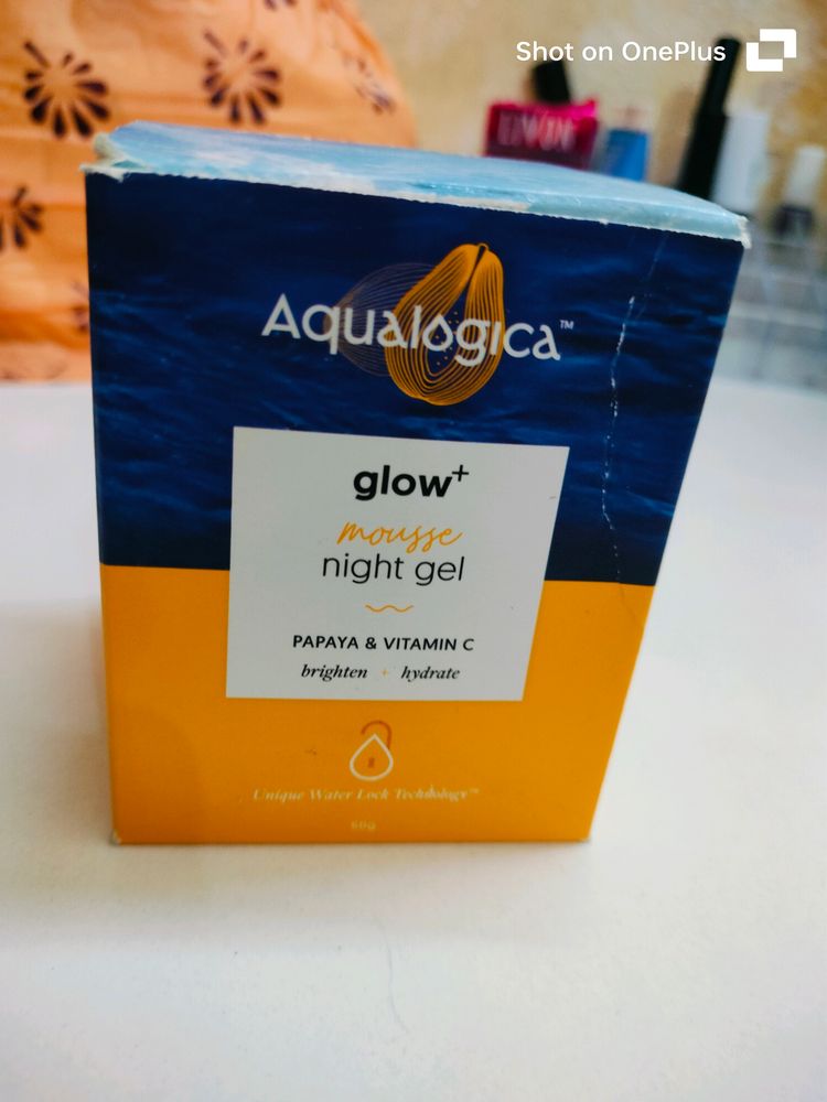 ✨Aqulogica Glow Mousse Night Gel ✨