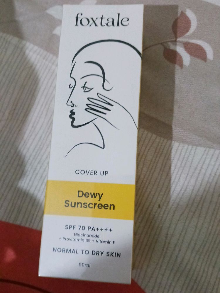 Foxtale Dewy Sunscreen SPF 70 PA++++