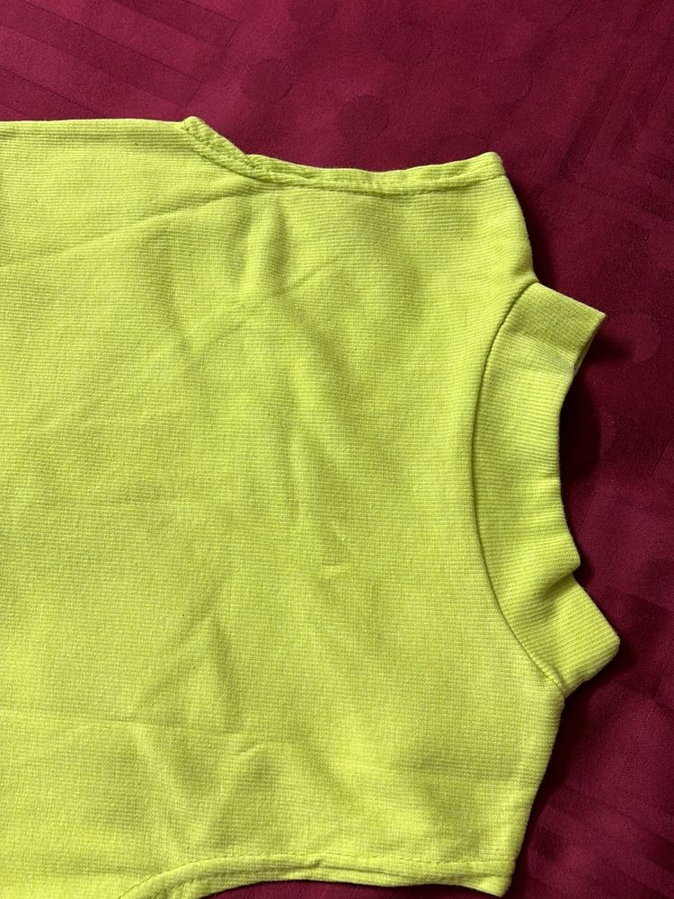 Neon Green Top