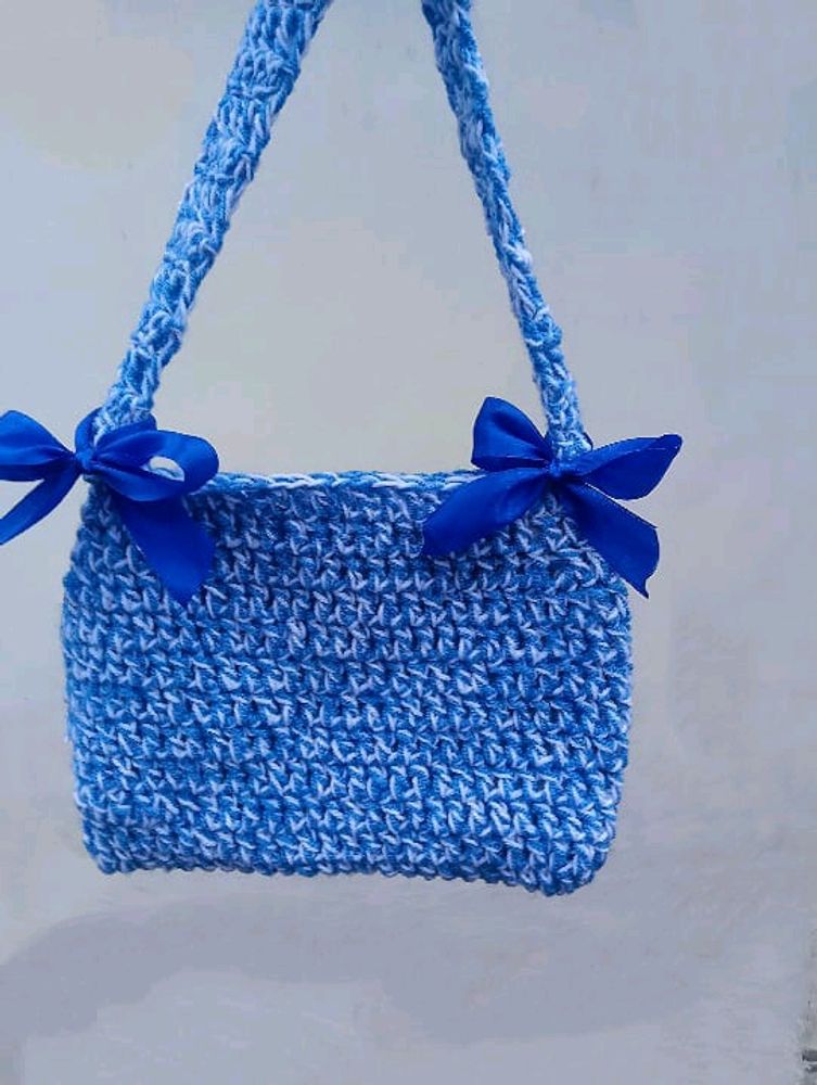 Crochet Bow Bag 🎀