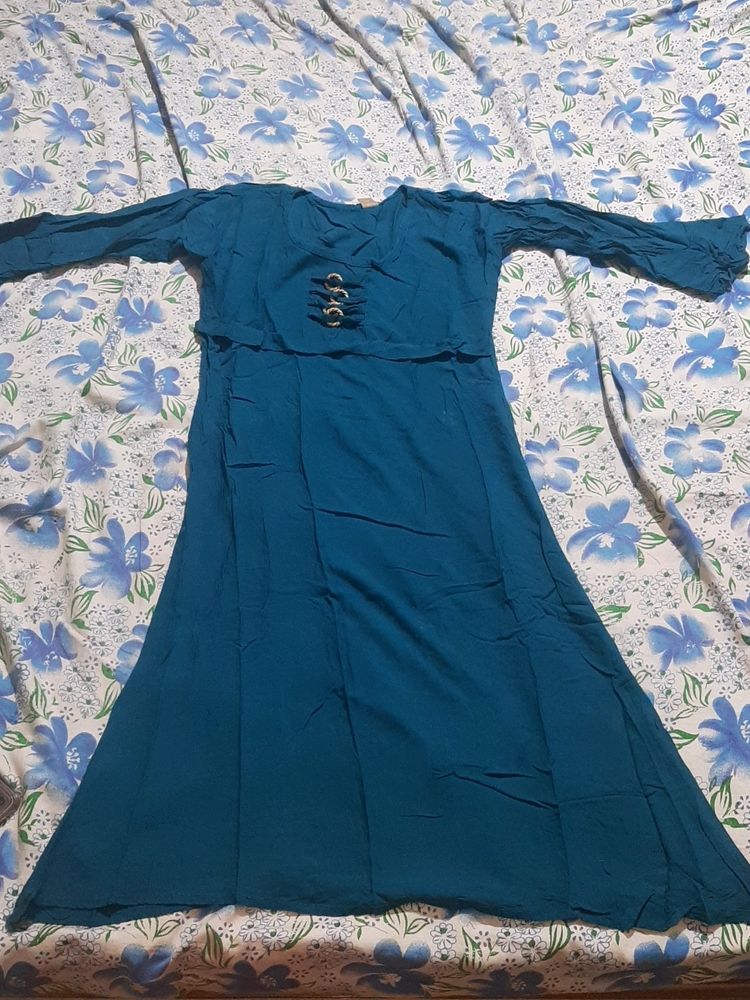 New Beautiful Green Kurti