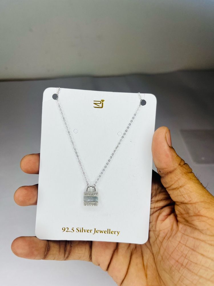 Pure 925 Silver Pendent Chain