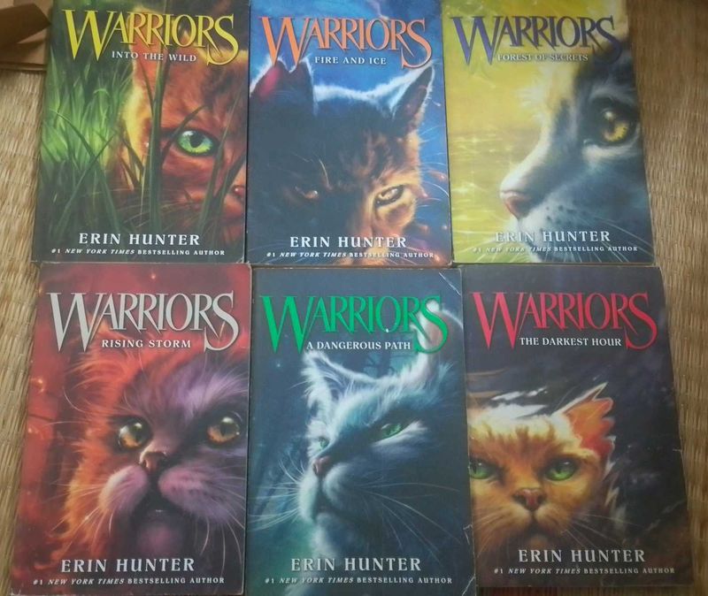 Warriors Set Of 6. Rare Edition