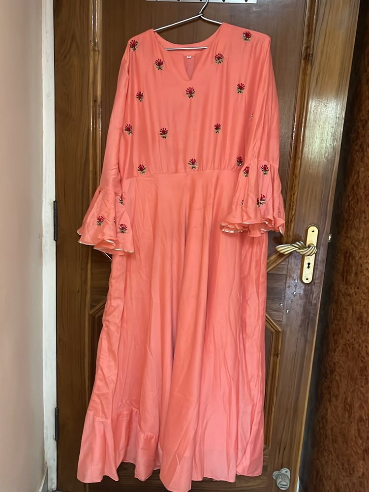 Floor Touch Gown Women