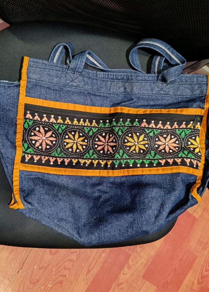 Denim Handbag