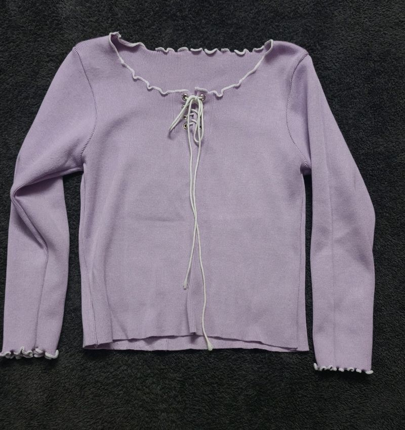 Cute Lavender Top