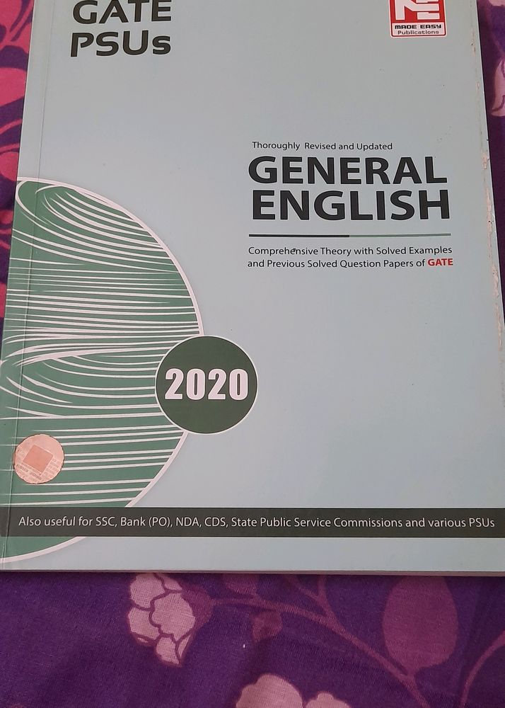 GATE PSU GENERAL ENGLISH 2020