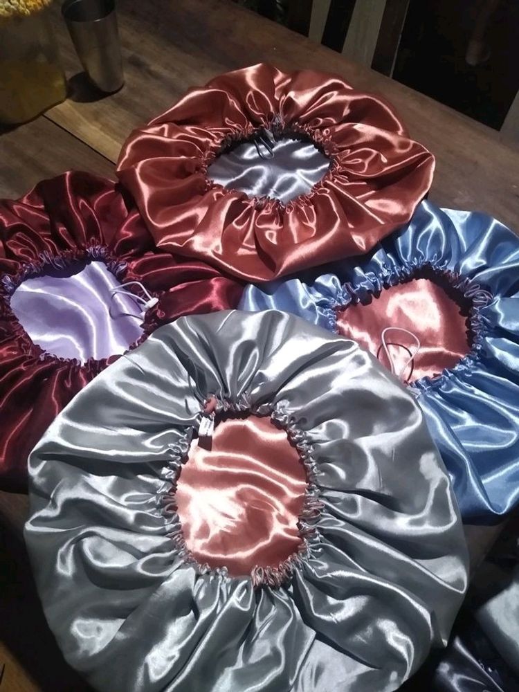 Double Sided Satin Bonnet - Multi Color