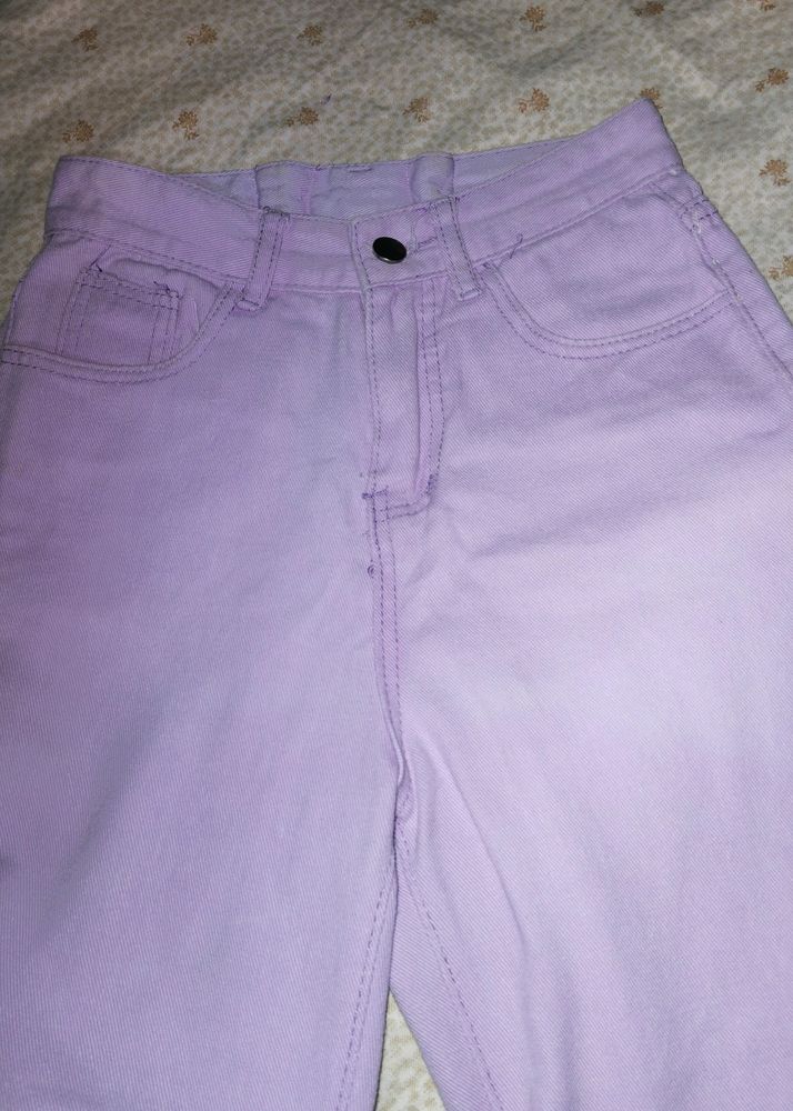 Women Lavender Jeans