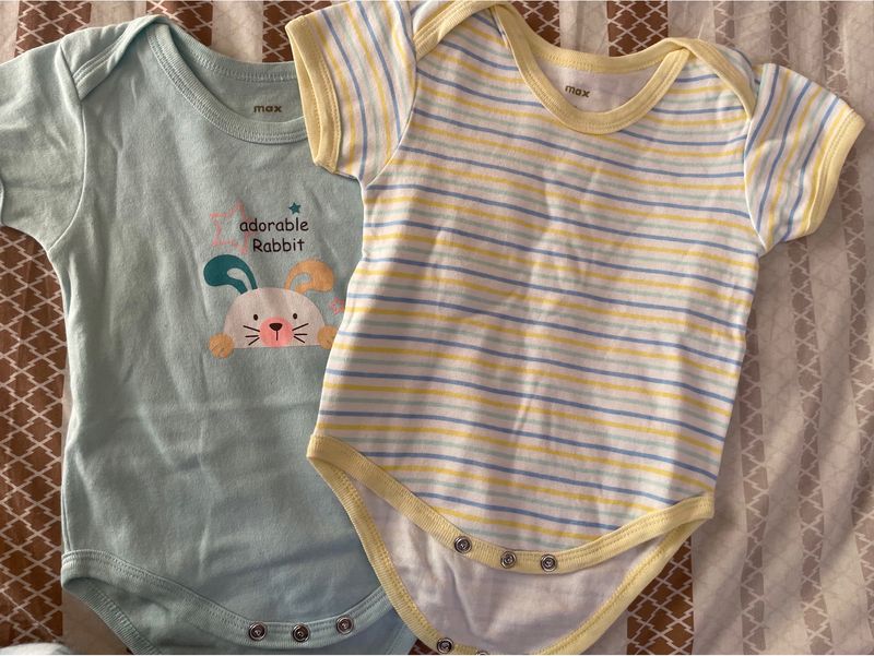 2 Brand New Onesies From max