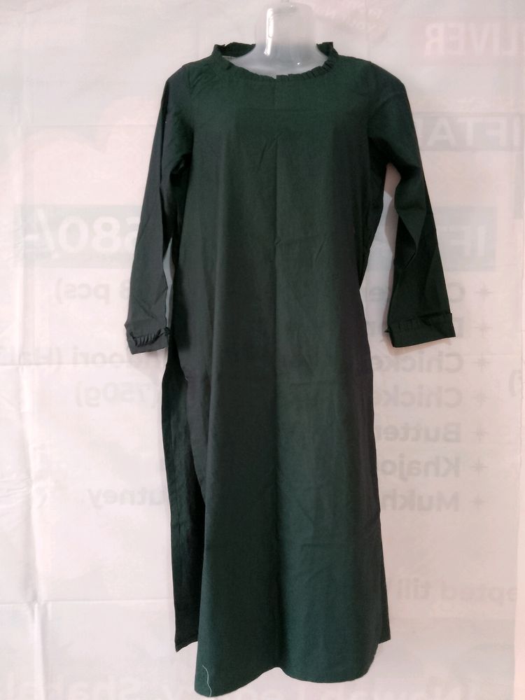 Dark Green Kurti