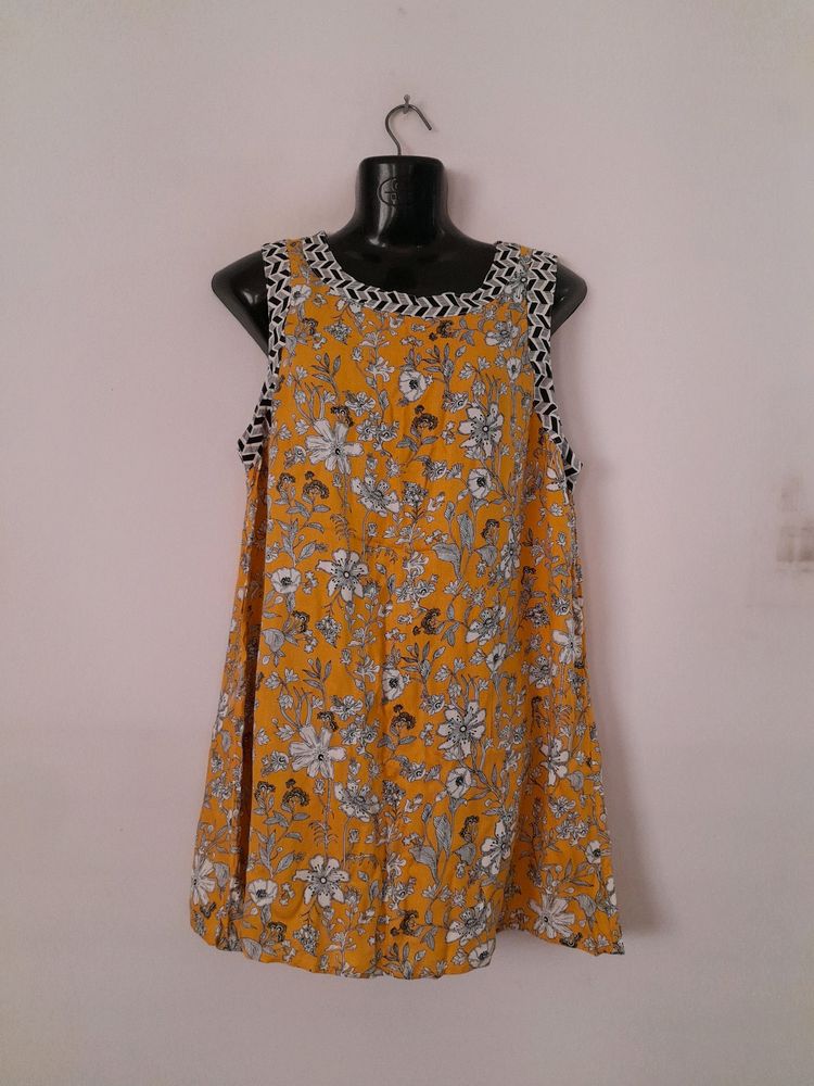 Mustard Casual Dress (Women's)