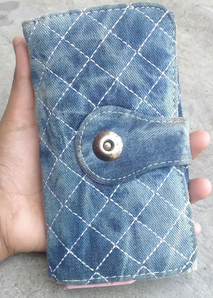 Jeans Wallet For Women