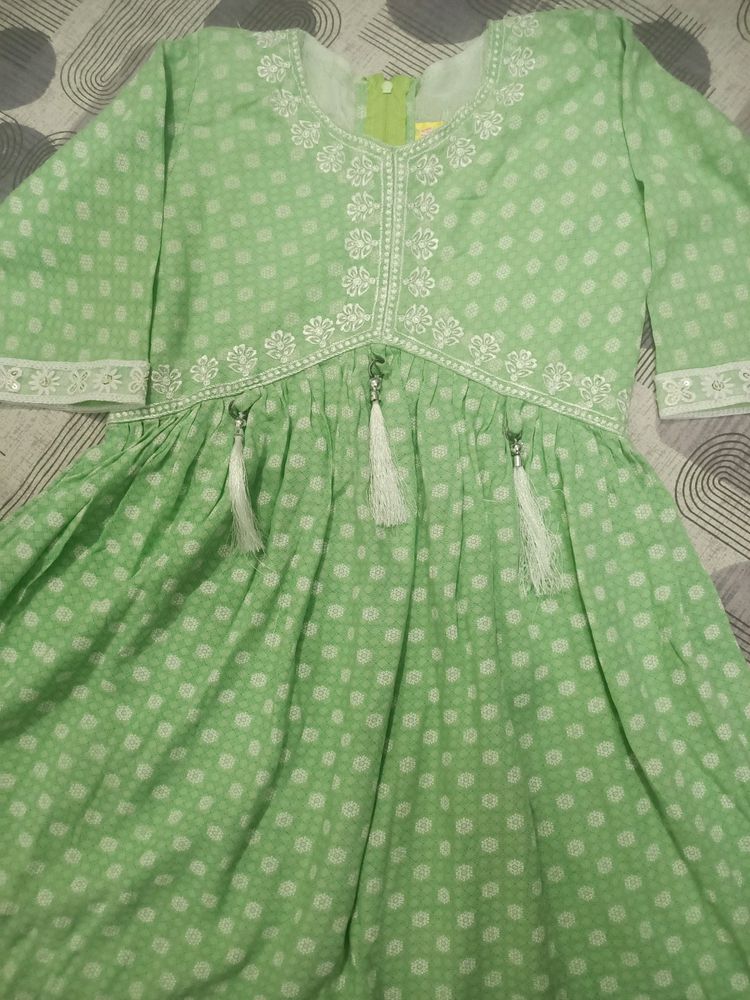 Cotton Frock Suit