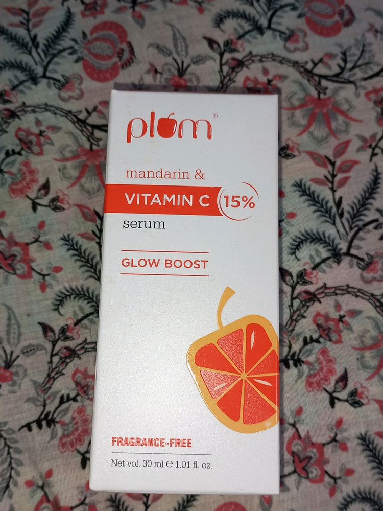 Plum Mandarin And Vitamin C Serum