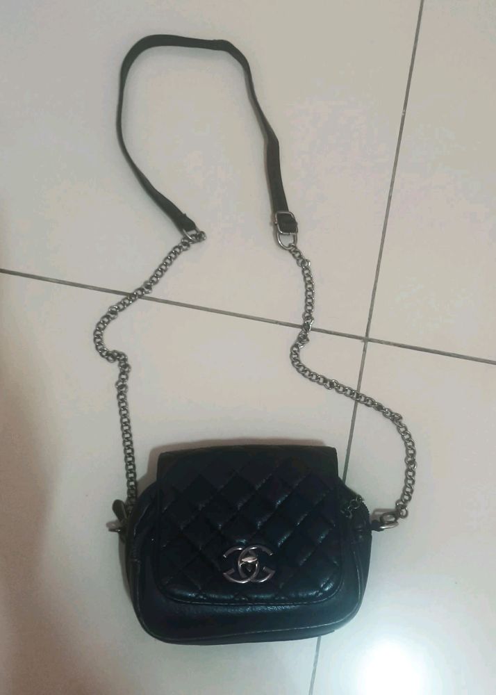 Black Sling Bag