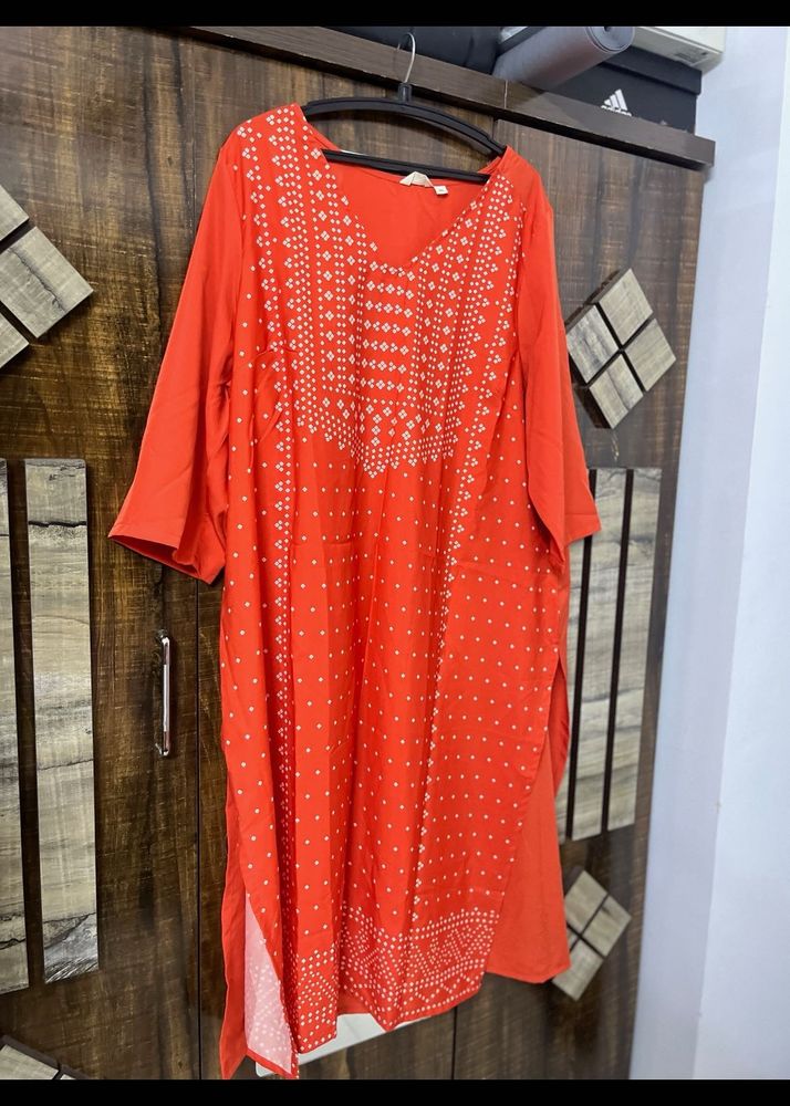 Bandhini Print Kurta