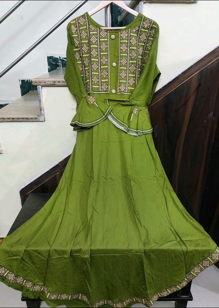 Embroidered GOWN