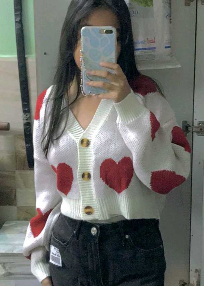 Heart Cardigan