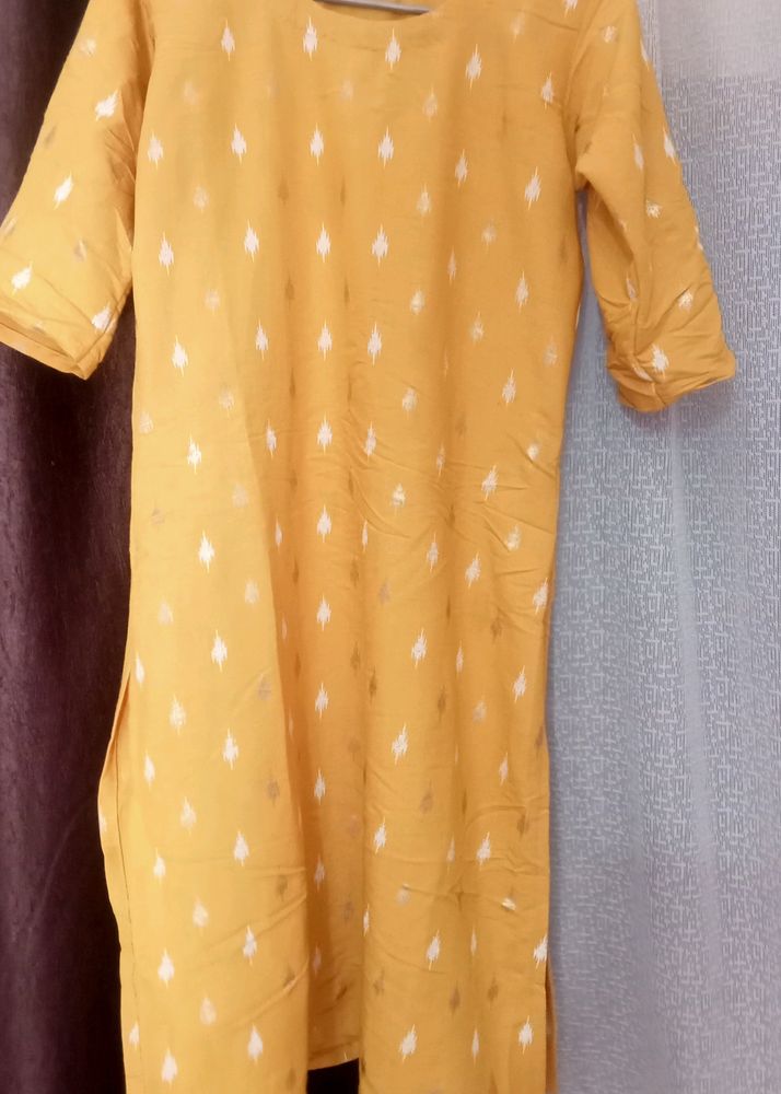 Yellow Kurta Set