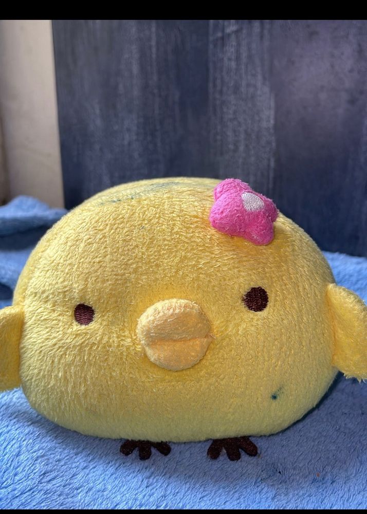 Small Chick Phone Holder Soft Toy