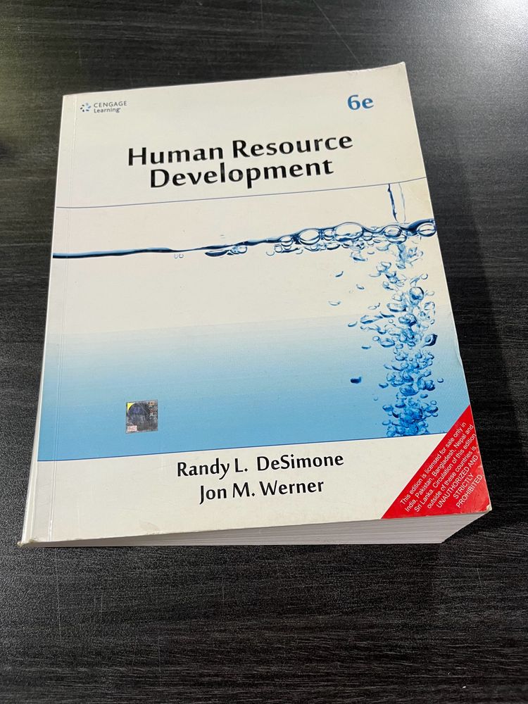 Human Resource Development Book