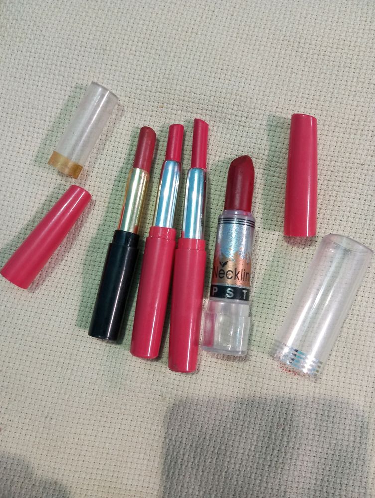 Combo Of 4 Lipstick