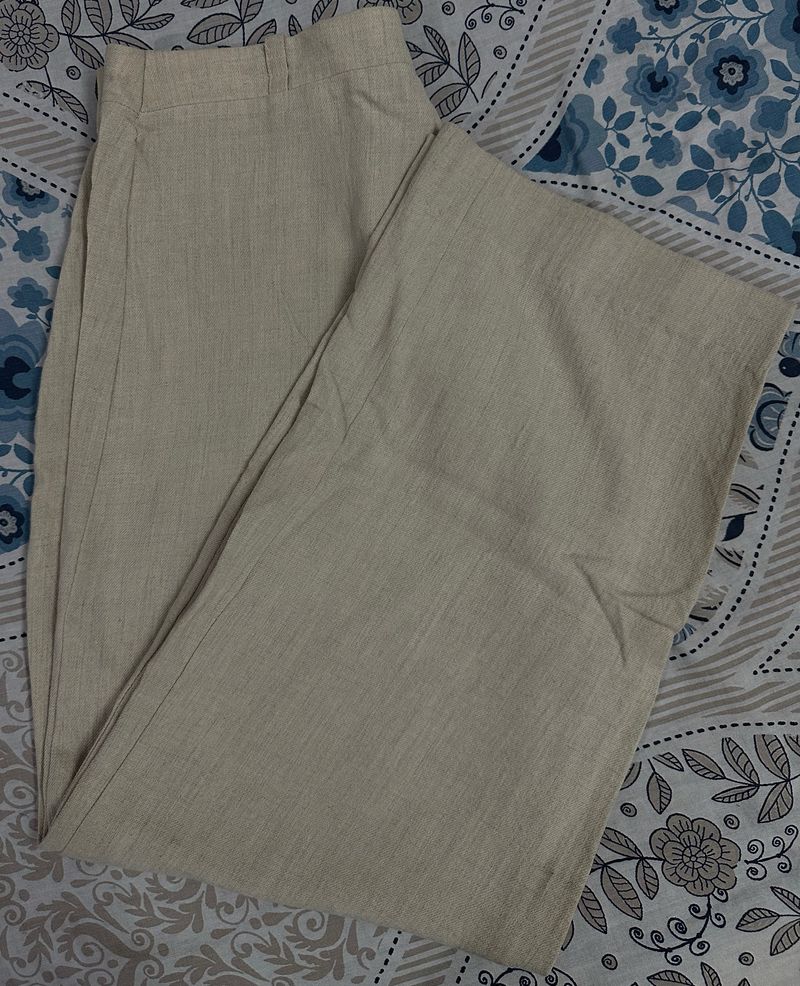 Wide Leg Straight Trouser