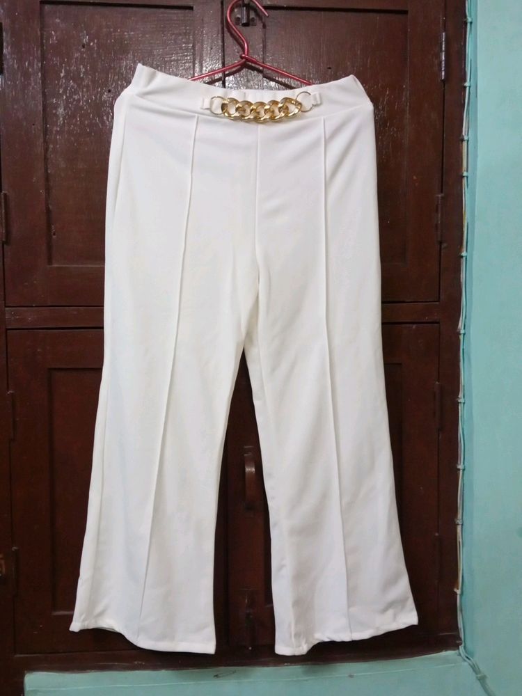 Pure White Trouser