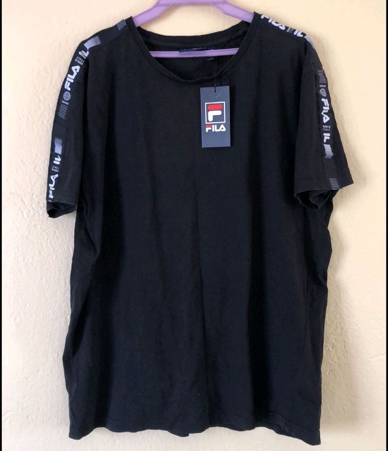 Fila Original Round Neck With Arm Strap Tshirt