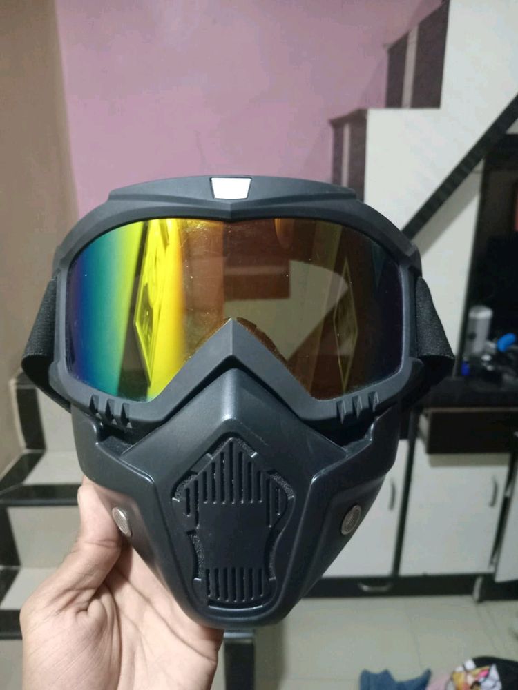 Fancy Mask Mostly Used By Bike Riders Or Youtubers